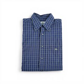 Reconditionné - Chemise Classiques Homme À Carreaux - Taille L - Homme - Marine