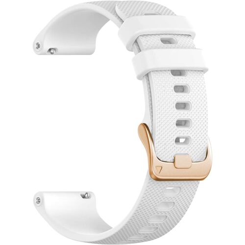 MEVRONISSHOP-Silicone Souple Bracelet 18mm 19mm 20mm 22mm, Remplacement à Dégagement Rapide pour Femmes Hommes