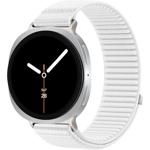 Loranka-Bracelet Sport Nylon Compatible Avec Samsung Galaxy Watch 8 40mm 44mm/8 Classic Band 46mm Homme Femme,One Click Nylon Bracelets Elastique Sport Strap Pour Samsung Watch 8/8 Classic