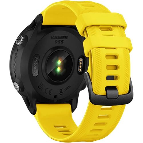 Loranka-Compatible Avec Garmin Forerunner 745/935/945/955 Bracelet En Silicone, 22mm Bracelet De Montre En Silicone Souple Et Respirant Bracelet De Rechange Pour Garmin Fenix 7/6/6 Pro/5/5 Plus