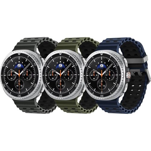 Loranka-3 Pièces Ocean Loop Bracelets Pour Samsung Galaxy Watch 8 40mm 44mm/8 Classic Band 46mm Homme,Étanche Silicone Bands Océan Sport Rechange Bracelet Pour Samsung Watch 8/8 Classic Strap
