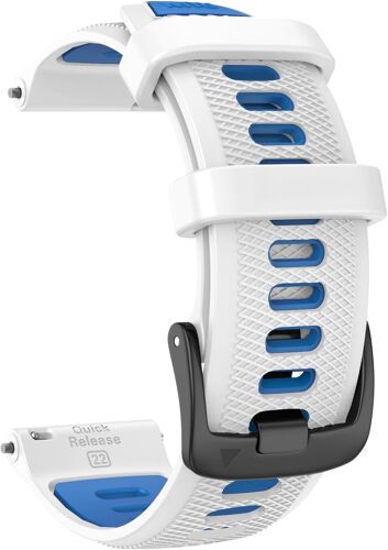 Loranka-Bracelet Compatible Avec Garmin Forerunner 255/Vivoactive 4/Venu 2/Forerunner 265 Bracelets, 22mm Silicone Sport Remplace Band Pour Gear S3/Galaxy Watch 3 45mm/Huawei Gt 46mm Bracelet