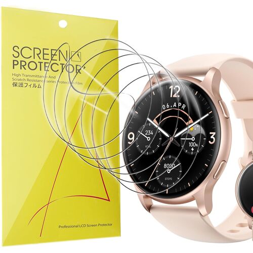 Loranka-6 Pièces Protection Écran Compatible Avec Parsonver Sr3 1,27 Pouces Smart Watch- Sans Bulles Haute Définition Qualité Supérieure Transparent Doux Tpu Film Protection (6 Packs)