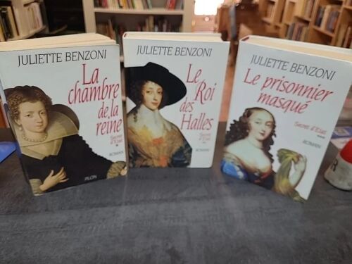 Secret D'etat Tome 1-2-3 (Complet) De Juliette Benzoni