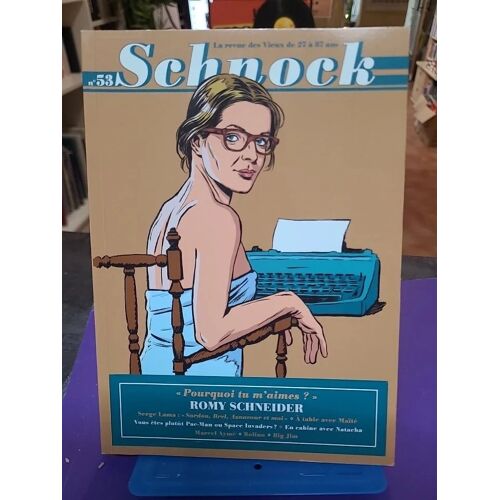 Schnock N°53 - Romy Schneider - La Revue Schnock