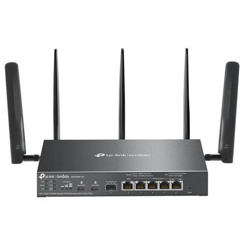 TP-Link ER706WP-4G routeur sans fil Gigabit Ethernet Bi-bande (2,4 GHz / 5 GHz) Noir