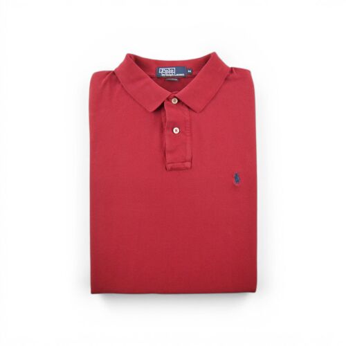 Reconditionné - Polo Manches Courtes Homme - Taille M - Homme - Rouge