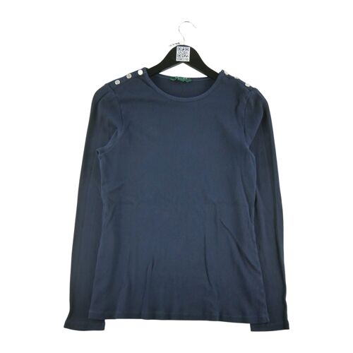 Reconditionné - T-Shirt Manches Longues Femme Marine - Taille Xl - Femme - Marine