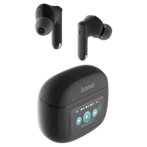 Hama 00221820 casque True Wireless Stereo (TWS) Ecouteurs Appels/Musique Bluetooth Noir