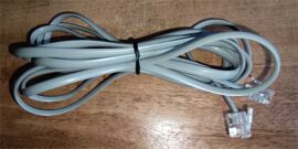 Câble téléphone RJ11 3m