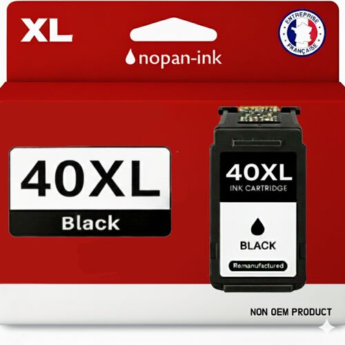 Cartouche compatible pour Canon PG40 Noir Nopan-ink