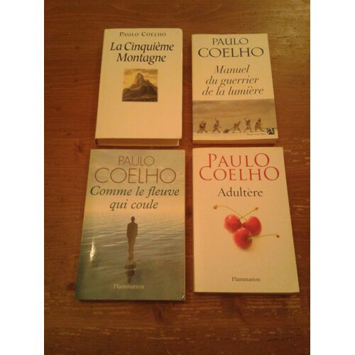 Lot De Livres De Paulo Coelho