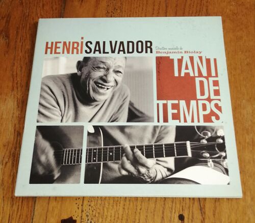 Album Cd Collector De Henri Salvator " Tant De Temps " Benjamin Biolay 11 Titres 2002 , Cd Présenté Dans Une Pochette Ouvrante Format 15cm/15cm