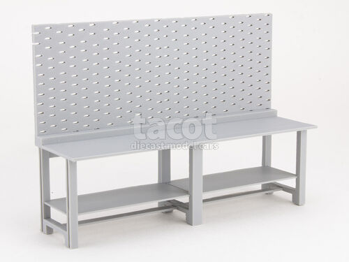 Etabli Double Avec Panneau Mural - Tacot 1/18