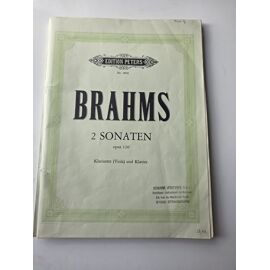 Brahms - 2 Sonaten - Klarinette (Viola) Und Klavier - Op 120