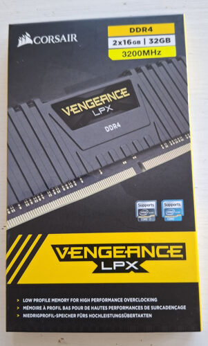 RAM DDR4 VENGEANCE LPX 32GB 2x16GB 3200MHZ CMK32GX4M2E3200C16