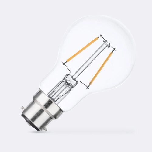Ampoule Filament Led B22 2w A60 200lm 2700k Blanc Chaud