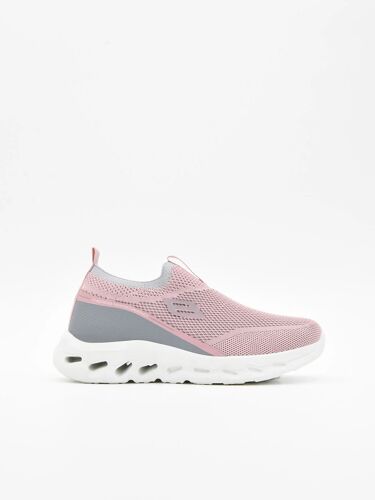 Chaussure Rose À Enfiler Avec Semelle Ergonomique Blanche - 36