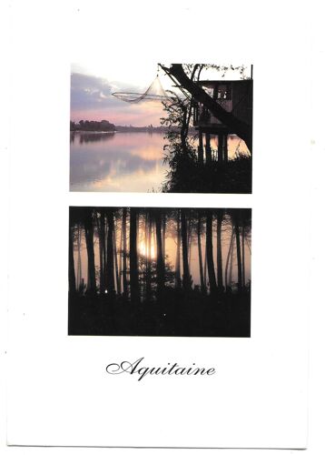 Carte Postale Gironde (33) : La Lande Et Les Carrelets (1998)