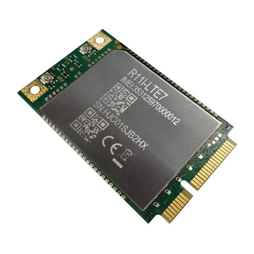 Adaptateur Réseau MikroTik R11e-LTE7 miniPCIe 3G/4G/LTE 2 Connecteurs u.FL
