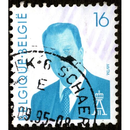 Timbre Oblitéré Belgique - België, 16
