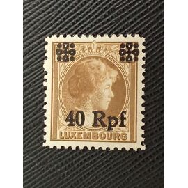 Timbre Empire Alle -Luxembourg Y T 28 Grande-Duchesse Charlotte 1940 (050210 )