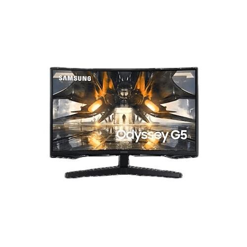 Samsung Odyssey G5 S32AG550EP - G55A Series - écran LED - jeux - incurvé - 32" - 2560 x 1440 WQHD @ 165 Hz - VA - 300 cd/m² - 2500:1 - HDR10 - 1 ms - HDMI, DisplayPort - noir