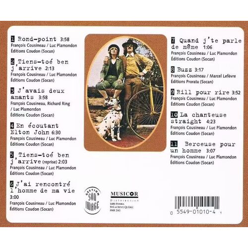 Diane Dufresne - Cd 11 Titres Édition Canada - Rond Point / En Écoutant Elton John / J' Ai Rencontré L' Homme De Ma Vie / Buzz / Tiens Toé Ben J' Arrive (+ Reprise) / J' Avais Deux Amants ...