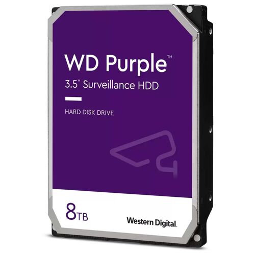 Western Digital Blue Purple disque dur 8 To 5400 tr/min 256 Mo 3.5" Série ATA III