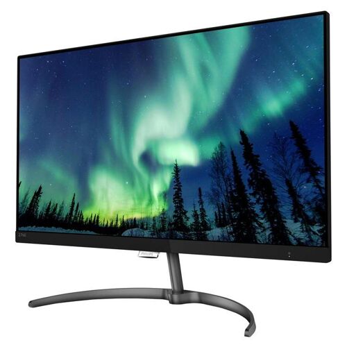 Philips E-line 276E8VJSB - Écran LED - 27" - 3840 x 2160 4K @ 60 Hz - IPS - 350 cd/m² - 1000:1 - 5 ms - 2xHDMI, DisplayPort - pistolet brillant métallisé noir