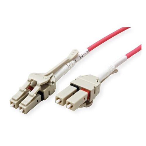 Roline - Câble réseau - LC multi-mode (M) pour LC multi-mode (M) - 20 m - 20 m - fibre optique - 50 / 125 microns - OM4 - violet