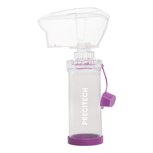 Chambre D'inhalation Adulte Et Enfant +6 Ans - Précitech Horizane - Masque Silicone Antistatique Haute Qualité