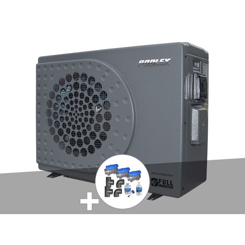 Pompe à chaleur 20,10 kW Jetline Selection Full Inverter Wifi 210T Poolex + Kit by-pass Ø 50 mm