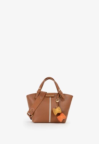 Valentino Sac Cabas Hybris Re Marron Femme VBS9OV05 Cuoio