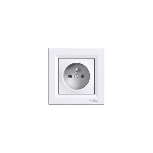 Prise électrique EPH2800621 - SCHNEIDER ELECTRIC - Asfora - 2P+T - IP44 - Blanc