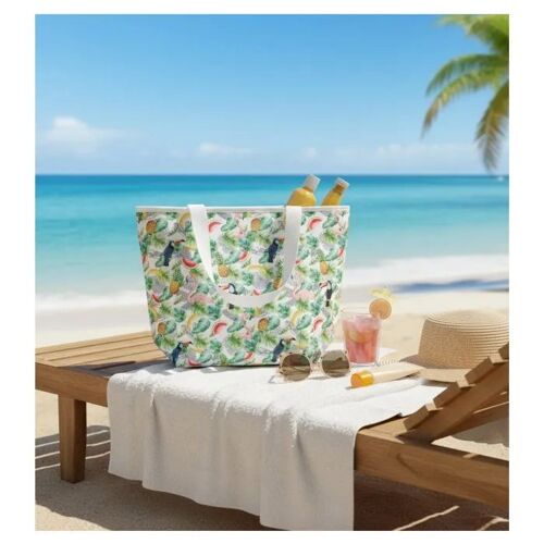 Sac shopping ou de plage Happy sunshine