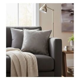Coussin Tisse Jacquard 40 X 40 Cm Chic Majestic Taupe