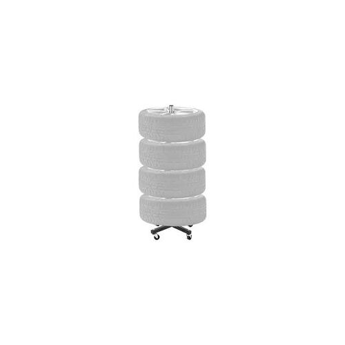 Support De Rangement Pour 4 Pneus Avec Jantes - Support Arbre En Acier 220 Lb - Rack Atelier Garage