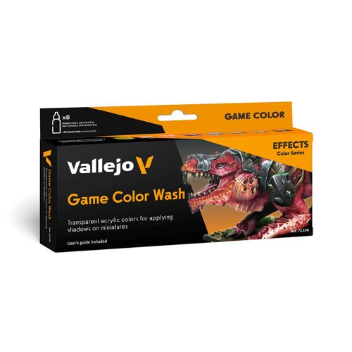 Vallejo Set De Lavis/Washes New Game Color (8 Flacons)-Vallejo