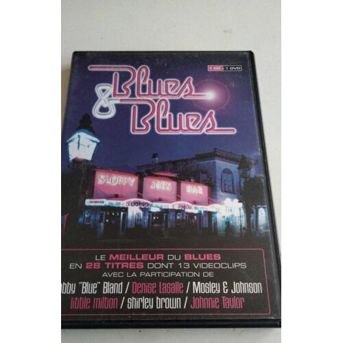Dvd Blues&Blues 1 Cd Et 1 Dvd