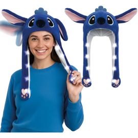 Bonnet Lumineux Koala Bleu Oreilles Mobiles Adulte