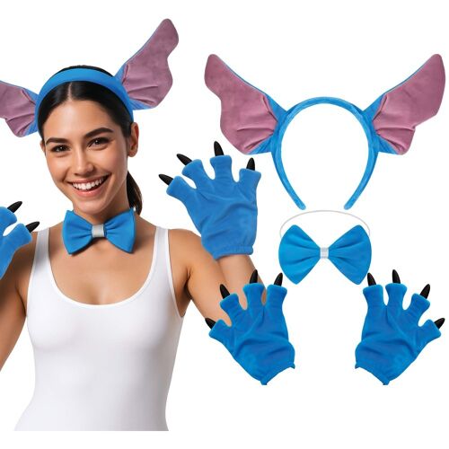 3 Accessoires Déguisement Créature Extraterrestre