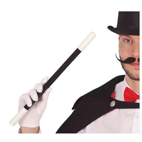 Baguette Pvc Magicien 36cm Noir