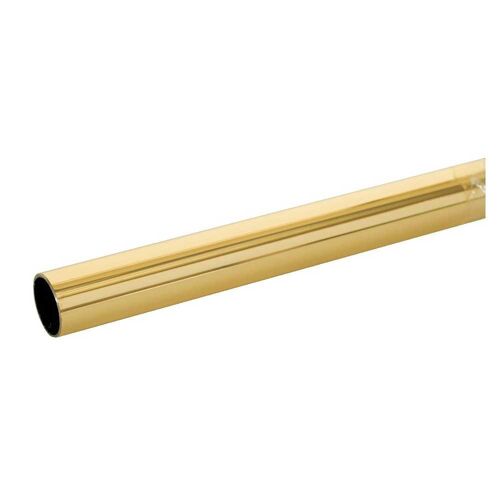 Tube de penderie Duval 18 mm acier laitonné 3 m