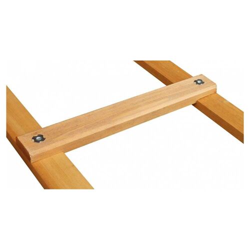 Échelle de toit Outifrance 4 m - 25 cm entre barreaux, bois lasuré