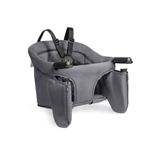 Siège de table portable clip Hauck Fix N Sit - Gris foncé, pliant et léger