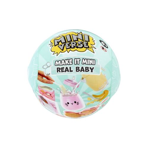 Kit Figurine Mga Entertainment Make It Mini Real Baby - Capsule Surprise Multicolore 95 Mm