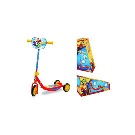 Scooter 3-Roues Smoby Iron Man Guidon Réglable Jusqu'à 67 Cm Rouge