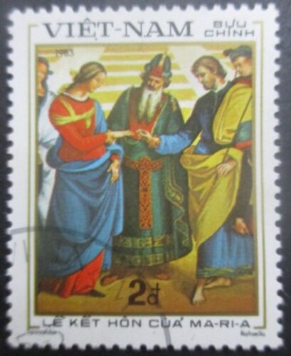 Vietnam N°423 Tableau De Raphael Oblitéré