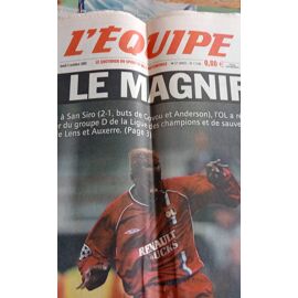 L'Équipe 3 Octobre 2002